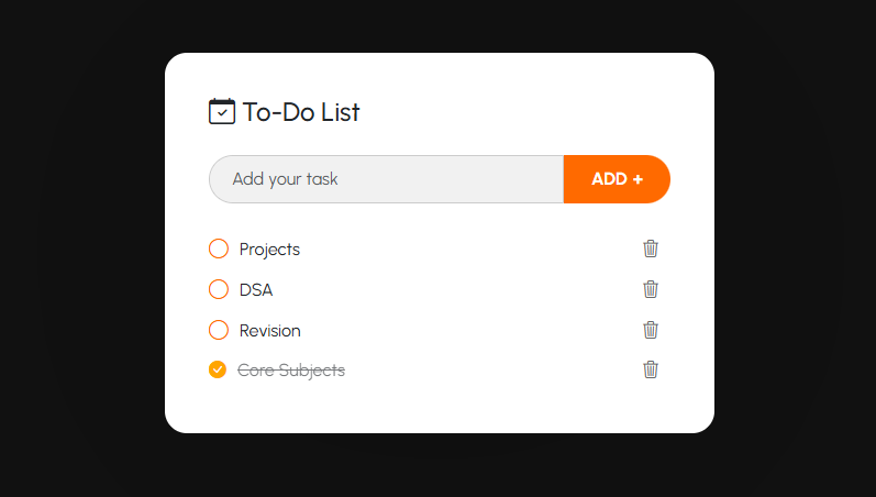 Spring Boot Todo List